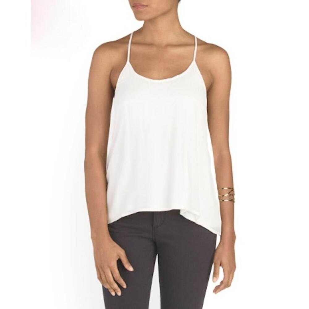 Julie Brown Silk Jonah Tank Top